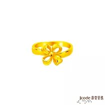 J’code真愛密碼金飾 幸福眷顧黃金戒指