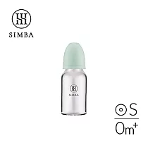 【小獅王辛巴】蘊蜜質金玻璃標準防脹氣奶瓶120ml─新生專用 綠沐