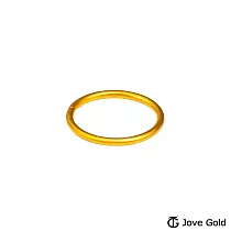 JoveGold漾金飾 品味生活黃金戒指─霧面實心版 國際圍#11