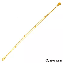 JoveGold漾金飾 優美黃金手鍊