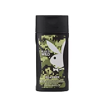 PLAYBOY 狂野情人經典男性保濕香水2合1洗髮沐浴膠 250ml─代理商公司貨