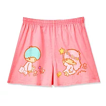 【ONEDER 旺達棉品】三麗鷗 Sanrio 雙子星KIKILALA 凱蒂貓 四角褲 平口褲 休閒短褲 居家褲 M TS─C011
