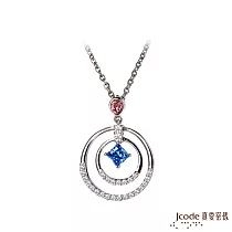 J’code真愛密碼銀飾 真愛焦點純銀墜子 送白鋼項鍊