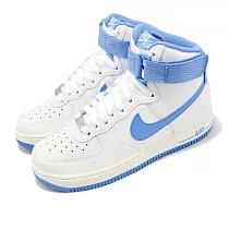 Nike 休閒鞋 Wmns Air Force 1 High OG QS 女鞋 男鞋 白 大學藍 奶油 AF1 DX3805─100