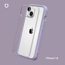 犀牛盾iPhone 14 (6.1吋) Mod NX 防摔邊框背蓋兩用手機保護殼 ─ 薰衣紫