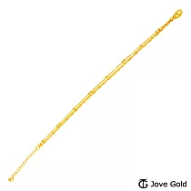 JoveGold漾金飾 思念延續黃金手鍊─雙鍊款