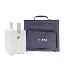 ROOMMI 120W太陽能電板+多功能行動電源供應器│小電寶 白色