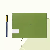 Neo smartpen|好好生活系列 M1+ 靈感空白線裝素描本/筆記本 海軍藍