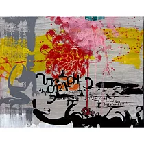 【玲廊滿藝】洪俊銘─發牢騷41x31.5cm