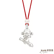 J’code真愛密碼銀飾 大甲媽 金榜文昌帝君純銀墜子