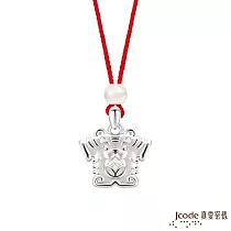 J’code真愛密碼銀飾 大甲媽 虎爺小神衣平安符純銀墜子