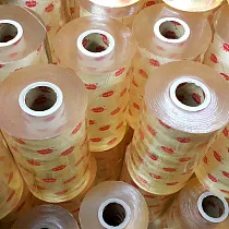 寬15cm 厚度0.06mm透明優韌膠膜─固定貨物專用(2捲1組)