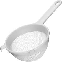 《KitchenCraft》輕巧可勾掛濾網 | 廚房料理濾網 濾網勺 濾網杓 ─ 白11.8cm