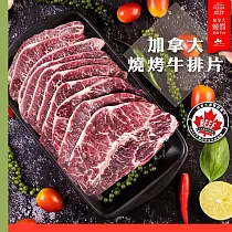 【好神】JBS加拿大#38牧場板腱燒烤肉片(60g/片，5片包)8包組