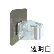 JIAGO 無痕掃把/拖把掛架(7入/組) 白色