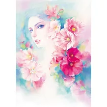 【玲廊滿藝】麗子Emily─蜀葵花神40x30cm