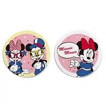 【Disney 迪士尼】珪藻土吸水杯墊 派對系列 米奇 米妮 杯墊 珪藻土 (2入/組) (10*10*0.9cm) 搞怪─圓