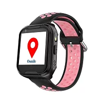Osmile ED1000 失智症 GPS 衛星定位手錶(福利品) 粉黑