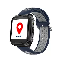 Osmile ED1000 失智症 GPS 衛星定位手錶(福利品) 灰藍