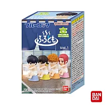 日本BANDAI─《BATH FRIENDS》藍色監獄公仔入浴劑(限量)─4入(柑橘香/洗澡玩具/交換禮物)