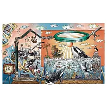 【玲廊滿藝】Danny─丹尼的奇幻世界 – 11虎鯨小孩彩色版65x91cm