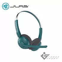 JLab Go Work POP 工作辦公耳罩藍牙耳機 孔雀綠