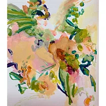 【玲廊滿藝】劉巧玲─傾聽45.5x38cm
