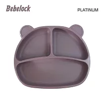 韓國BeBeLock 吸附型重磅餐盤─ 星辰紫