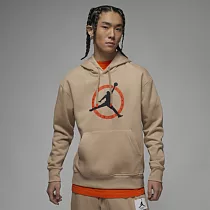 NIKE AS M J FLT MVP GFX FLC PO 男連帽上衣─卡其─FB7051277 L 棕色