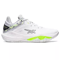 Asics Nova Surge Low [1061A043─100] 男 籃球鞋 運動 球鞋 包覆 支撐 穩定 白螢黃