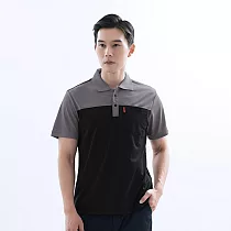 【遊遍天下】MIT台灣製男款抗UV防曬速乾吸濕排汗機能(GS1005) M 黑色