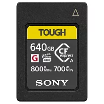 【預購】【SONY】CEA─G640T 640G/GB 800MB/S CFexpress Type A TOUGH 高速記憶卡 適用A1 A7M4 A7S3(公司貨)