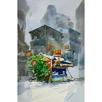 【玲廊滿藝】張宏彬─自得其樂38x26cm