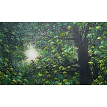 【玲廊滿藝】徐若鈞─別來無恙30x17cm