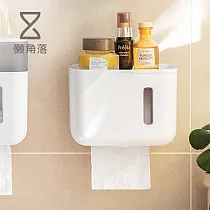 【懶角落】浴室壁掛抽取式紙巾/面紙盒