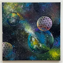 【玲廊滿藝】廖鎵玉─異次元60x60cm