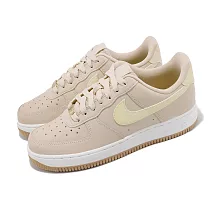 Nike 休閒鞋 Wmns Air Force 1 07 女鞋 米 奶茶 皮革 AF1 DD8959─111