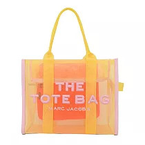 MARC JACOBS MESH TOTE網紗馬卡龍肩背/托特包─ 橘黃