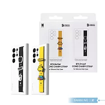 Samsung Galaxy S23系列 原廠 BTS 聯名指環帶─適用矽膠薄型保護殼 ( 附指環帶 ) Proof黑