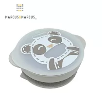 【MARCUS&MARCUS】動物樂園幼兒自主學習吸盤碗(含蓋子)─ 貓熊
