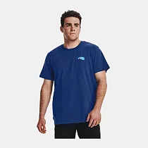 Under Armour 男 HEAVYWEIGHT 短T─Shirt─藍─1376836─471 S 藍色