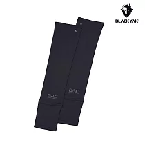 【BLACKYAK】AQUAX透氣涼感指扣式袖套 M 黑色