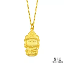 【點睛品】大勢至菩薩 黃金吊墜_計價黃金
