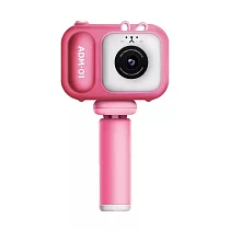 FUNY ─ 動物造型兒童相機─大地色系 (贈32G記憶卡) 兔兔粉