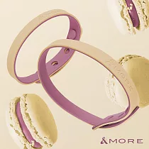 &MORE愛迪莫 Anion 負離子手環/腳環 (馬卡龍色系/粉黃) ─ 手環
