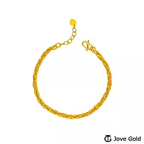 JoveGold漾金飾 精采回憶黃金手鍊