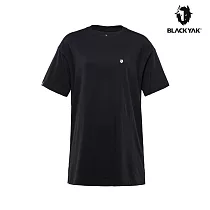 【BLACKYAK】女 GREENYAK長版短袖上衣 XS 黑色