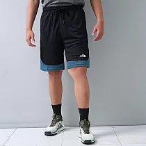 【遊遍天下】MIT台灣製男款抗UV吸濕排汗運動褲藍球褲 GP1011 / 黑色 2XL 黑色