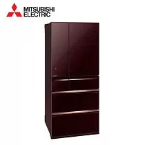 MITSUBISHI 三菱 日製六門705L變頻鏡面冰箱 MR─WX71C ─含基本安裝+舊機回收 水晶棕(BR)