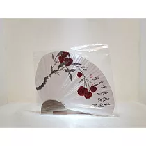 【玲廊滿藝】官瑛─多利圖 ─日本京都扇(右)23.5x28cm